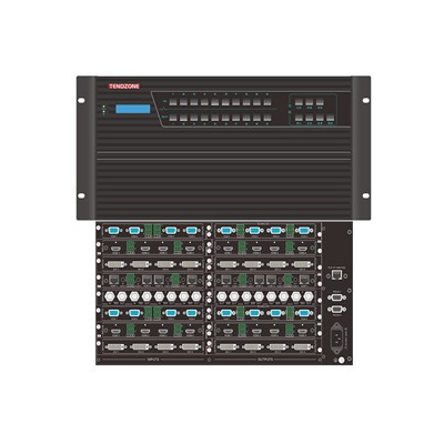 Гибридная модульная видеоматрица 32x32